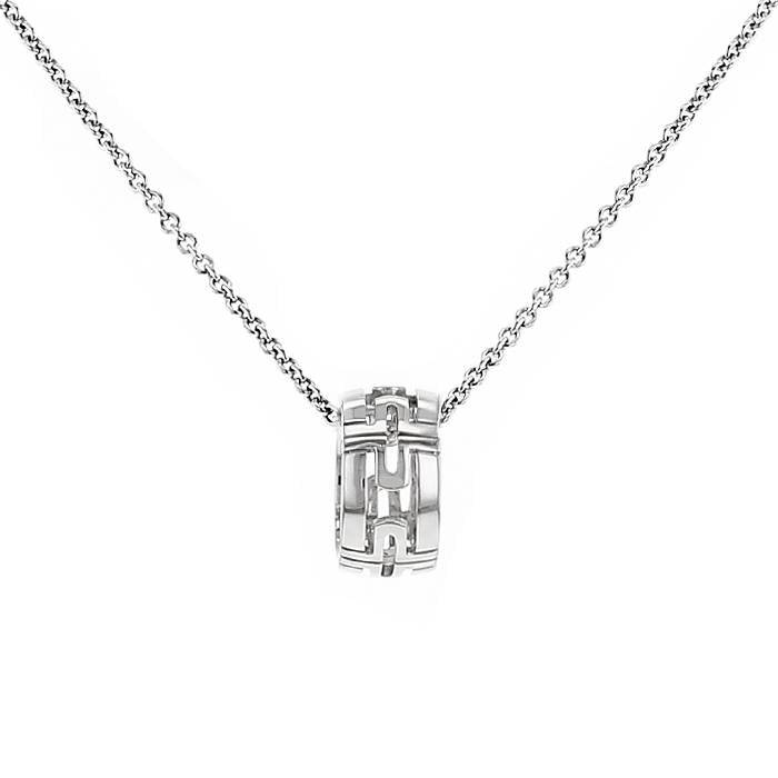 [LumiVibe]PARENTESI NECKLACE SILVER