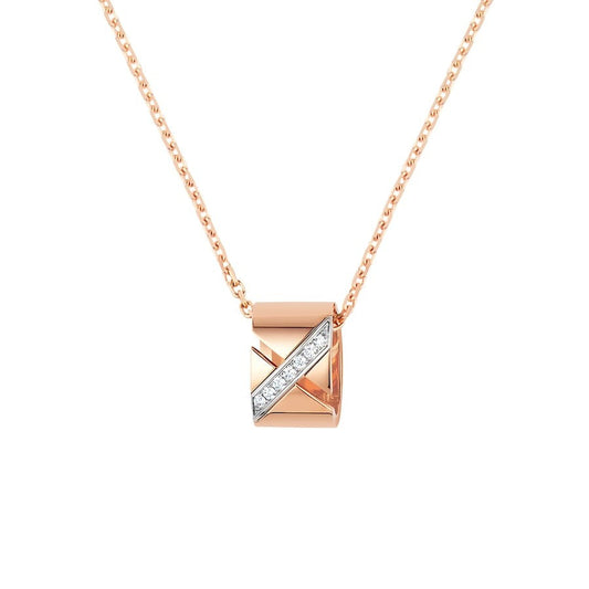[LumiVibe]LIENS EVIDENCE DIAMOND NECKLACE