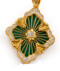 [LumiVibe] B.C.L BIG SIZE  ENAMEL NECKLACE（Various colors）