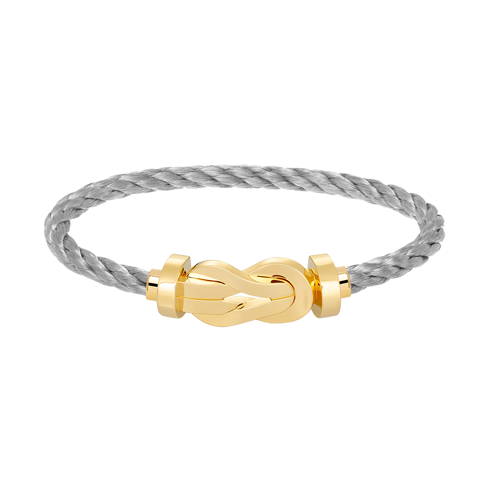 [LumiVibe]CHANCE LARGE 8 FIGURE BUCKLE NO DIAMOND BRACELET GOLD