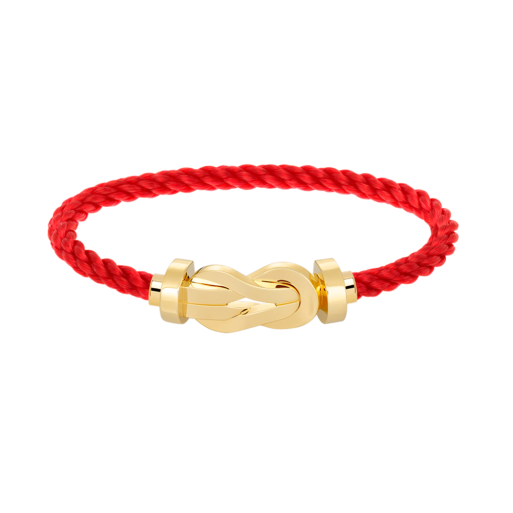 [LumiVibe]CHANCE LARGE 8 FIGURE BUCKLE NO DIAMOND BRACELET GOLD