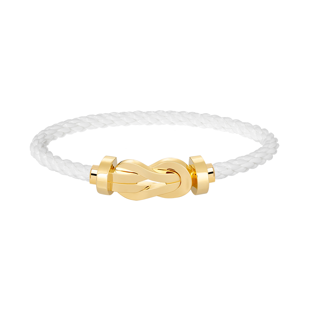 [LumiVibe]CHANCE LARGE 8 FIGURE BUCKLE NO DIAMOND BRACELET GOLD