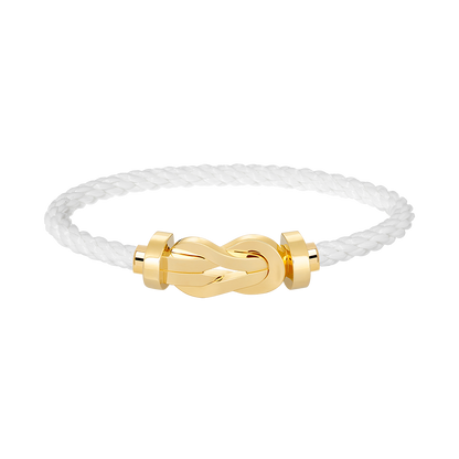 [LumiVibe]CHANCE LARGE 8 FIGURE BUCKLE NO DIAMOND BRACELET GOLD