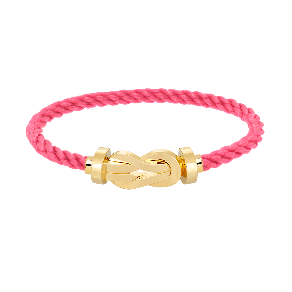 [LumiVibe]CHANCE LARGE 8 FIGURE BUCKLE NO DIAMOND BRACELET GOLD