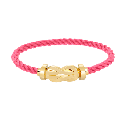 [LumiVibe]CHANCE LARGE 8 FIGURE BUCKLE NO DIAMOND BRACELET GOLD