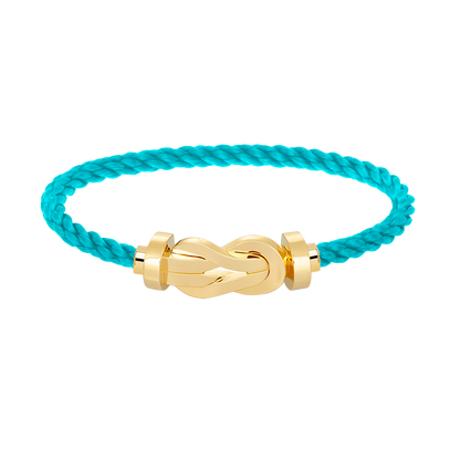 [LumiVibe]CHANCE LARGE 8 FIGURE BUCKLE NO DIAMOND BRACELET GOLD