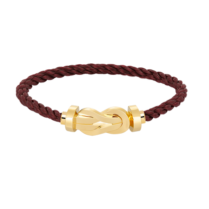 [LumiVibe]CHANCE LARGE 8 FIGURE BUCKLE NO DIAMOND BRACELET GOLD