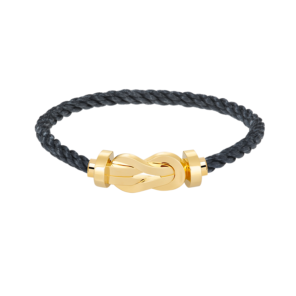 [LumiVibe]CHANCE LARGE 8 FIGURE BUCKLE NO DIAMOND BRACELET GOLD