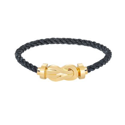 [LumiVibe]CHANCE LARGE 8 FIGURE BUCKLE NO DIAMOND BRACELET GOLD