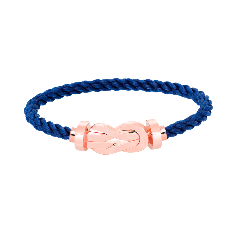 [LumiVibe]CHANCE LARGE 8 FIGURE BUCKLE NO DIAMOND BRACELET ROSE GOLD