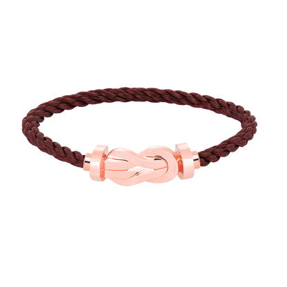 [LumiVibe]CHANCE LARGE 8 FIGURE BUCKLE NO DIAMOND BRACELET ROSE GOLD