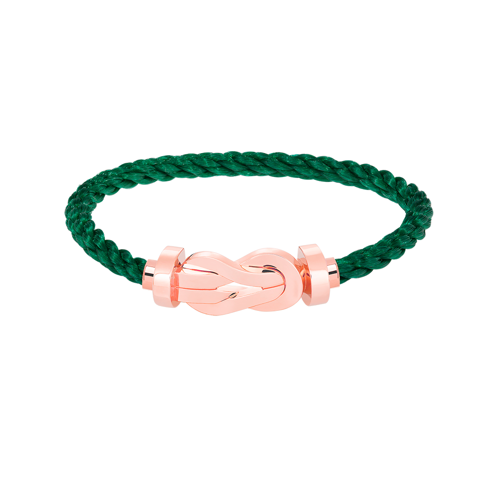 [LumiVibe]CHANCE LARGE 8 FIGURE BUCKLE NO DIAMOND BRACELET ROSE GOLD