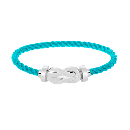 [LumiVibe]CHANCE LARGE 8 FIGURE BUCKLE NO DIAMOND BRACELET SILVER