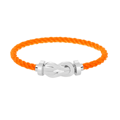[LumiVibe]CHANCE LARGE 8 FIGURE BUCKLE NO DIAMOND BRACELET SILVER