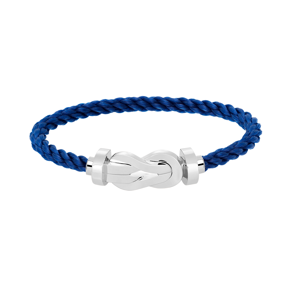 [LumiVibe]CHANCE LARGE 8 FIGURE BUCKLE NO DIAMOND BRACELET SILVER
