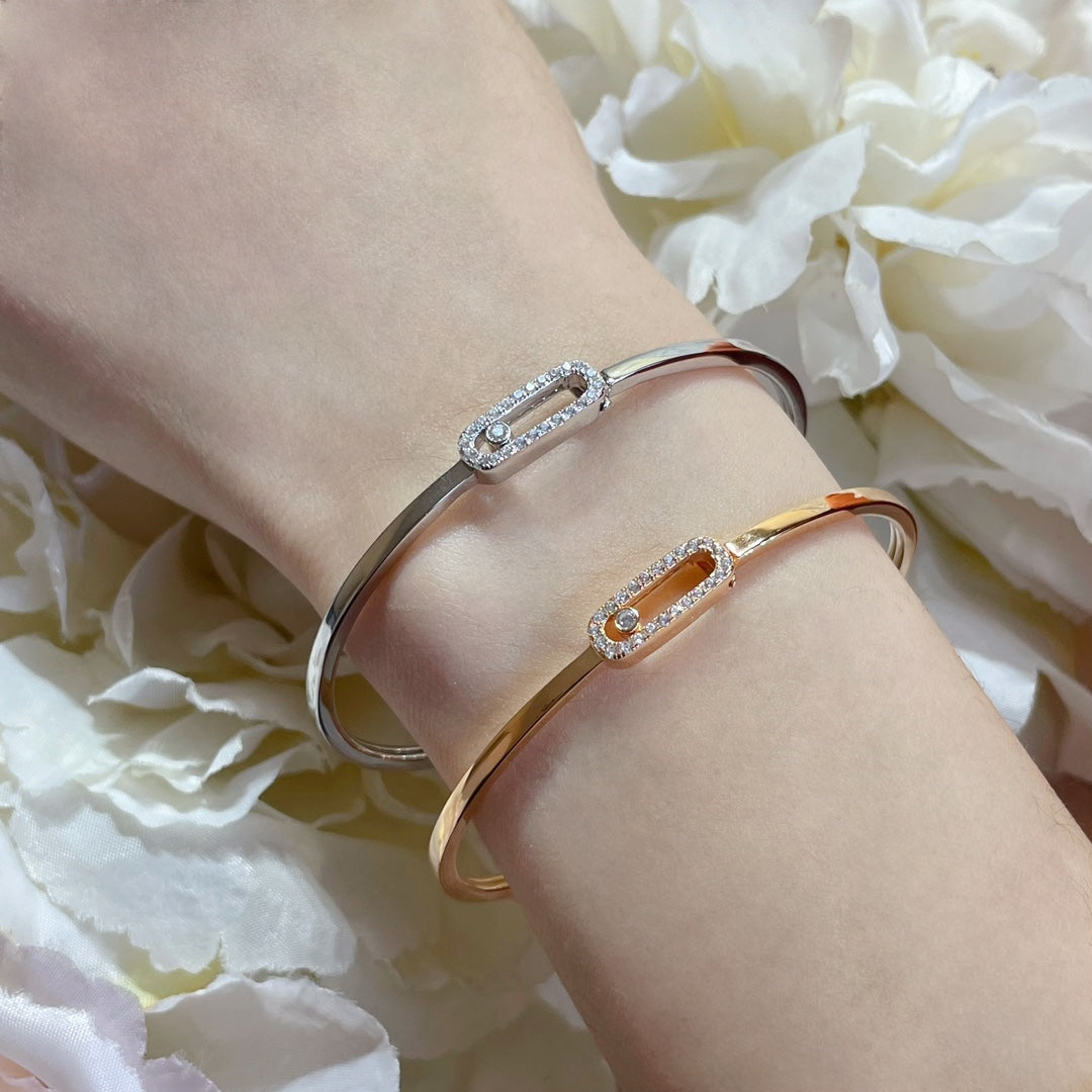 [LumiVibe]Move Uno pavé flex bangle medium