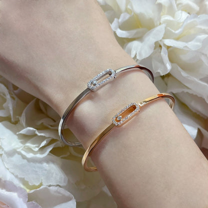 [LumiVibe]Move Uno pavé flex bangle medium