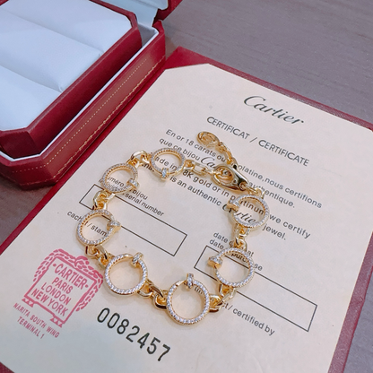 [LumiVibe Jewelry] LOVE&JUSTE BRACELET DIAMONDS