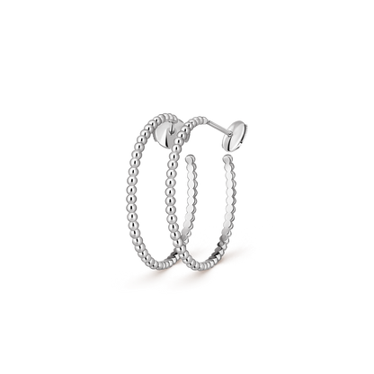 [LumiVibe] SMOOTH BEAD STUD EARRINGS