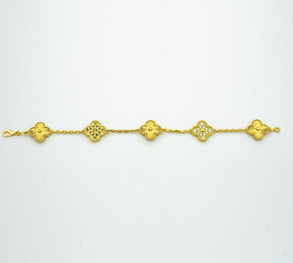 [LumiVibe] CLOVER 5 MOTIF LASER BRACELET COLLECTION