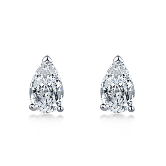 [Tonmkive Jewelry]Ornate Water Drop Shape Earrings