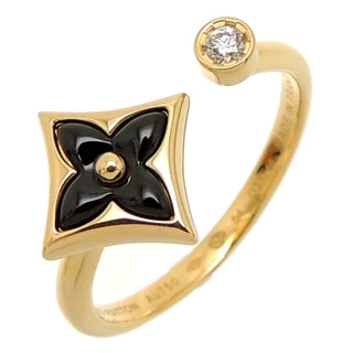 [LumiVibe]STAR 1 DIAMOND OPEN RING