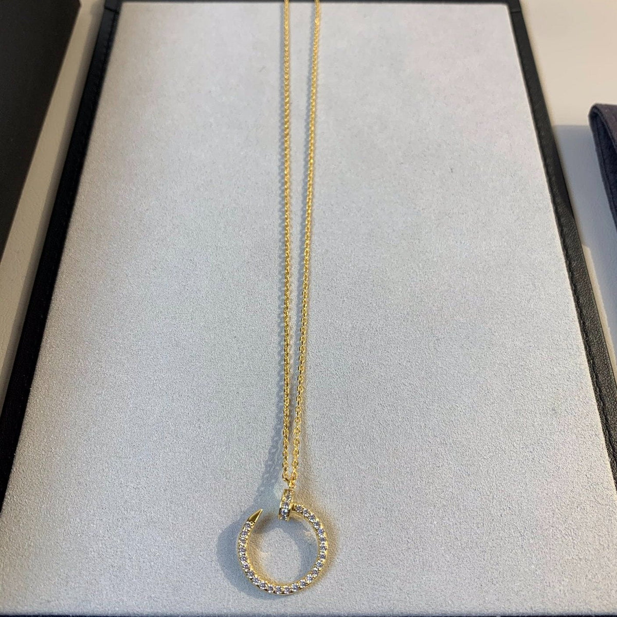 [LumiVibe]JUSTE NECKLACE GOLD DIAMONDS