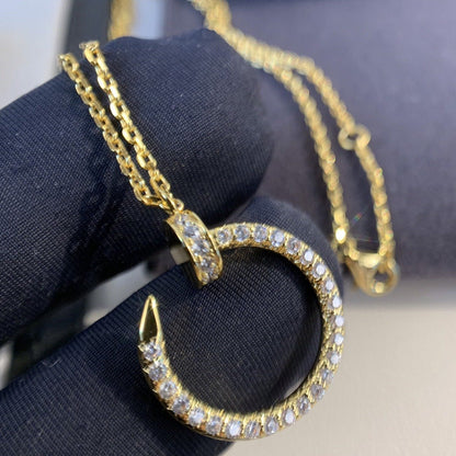 [LumiVibe]JUSTE NECKLACE GOLD DIAMONDS