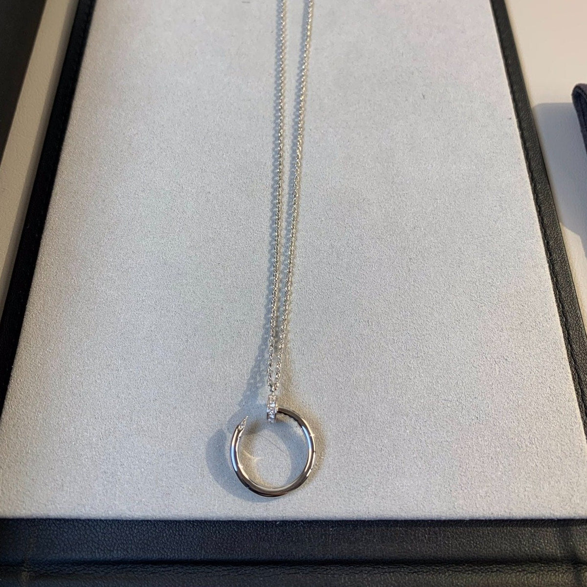 [LumiVibe]JUSTE NECKLACE SILVER