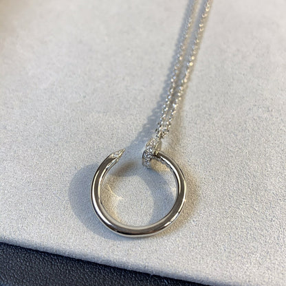 [LumiVibe]JUSTE NECKLACE SILVER