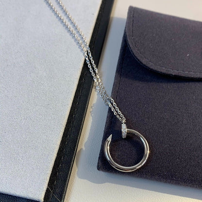 [LumiVibe]JUSTE NECKLACE SILVER