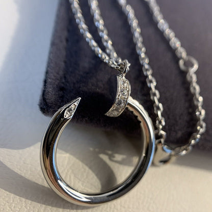 [LumiVibe]JUSTE NECKLACE SILVER