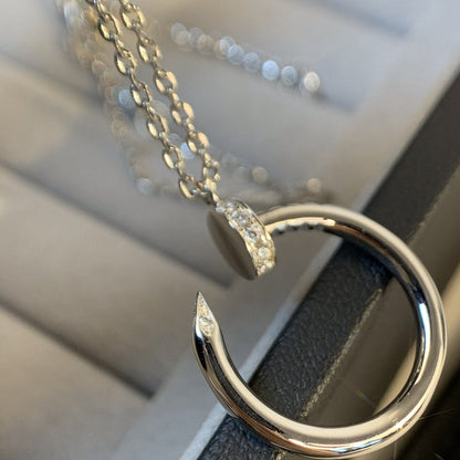 [LumiVibe]JUSTE NECKLACE SILVER