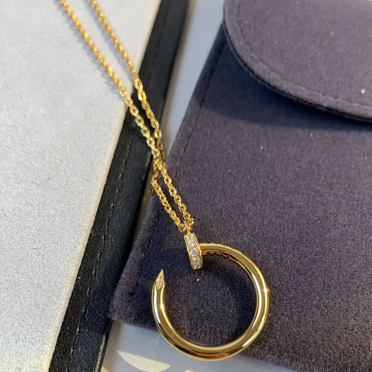 [LumiVibe]JUSTE NECKLACE GOLD