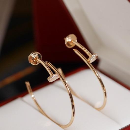 [LumiVibe]JUSTE EARRINGS DIAMONDS 1.8MM