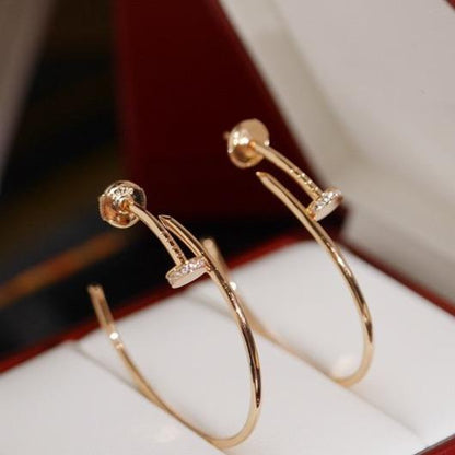 [LumiVibe]JUSTE EARRINGS DIAMONDS 1.8MM