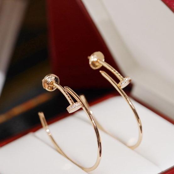 [LumiVibe]JUSTE EARRINGS DIAMONDS 1.8MM