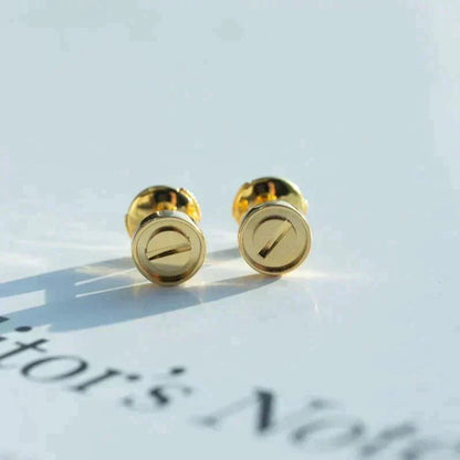 [LumiVibe]LOVE EARRINGS GOLD 10MM
