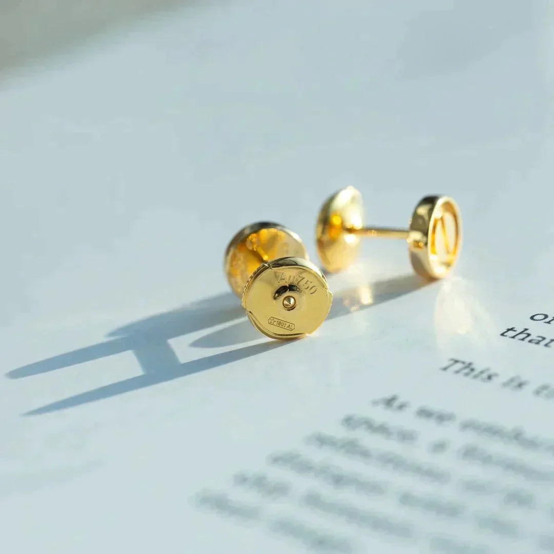 [LumiVibe]LOVE EARRINGS GOLD 10MM