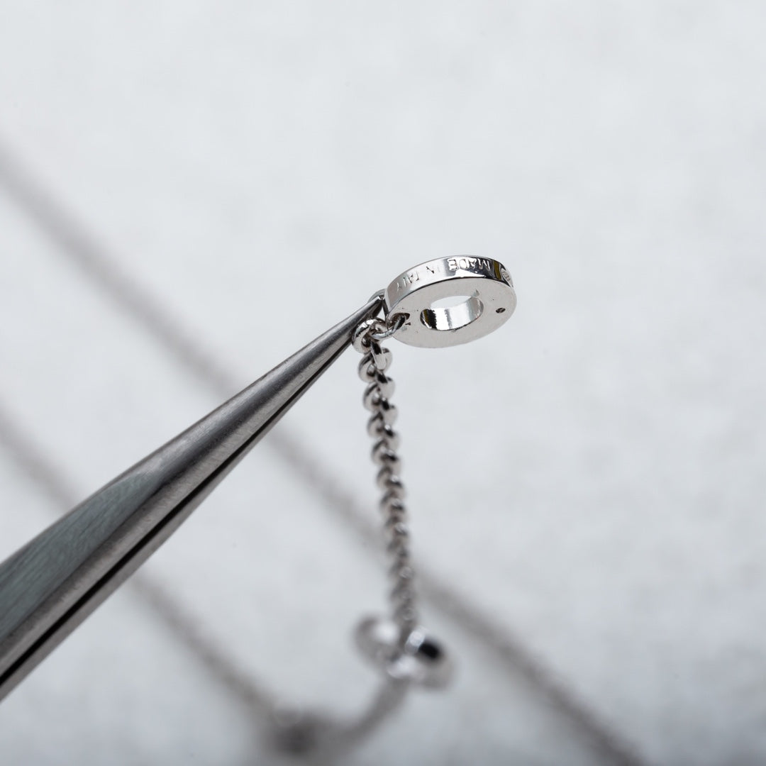 [LumiVibe]PARENTESI NECKLACE SILVER