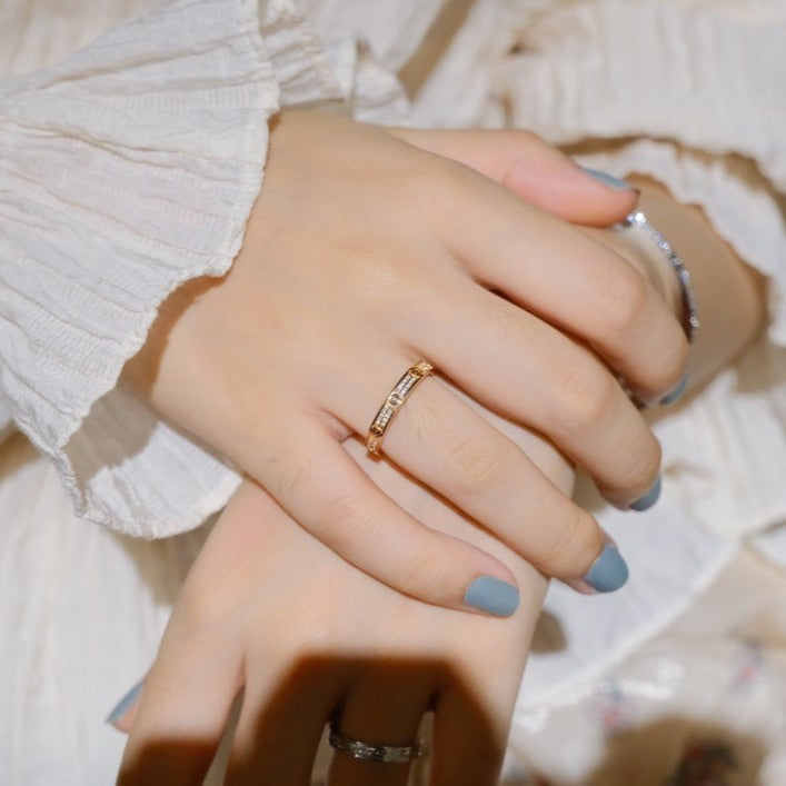 [LumiVibe]LOVE RING 2.65MM DIAMOND