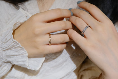 [LumiVibe]LOVE RING 2.65MM DIAMOND