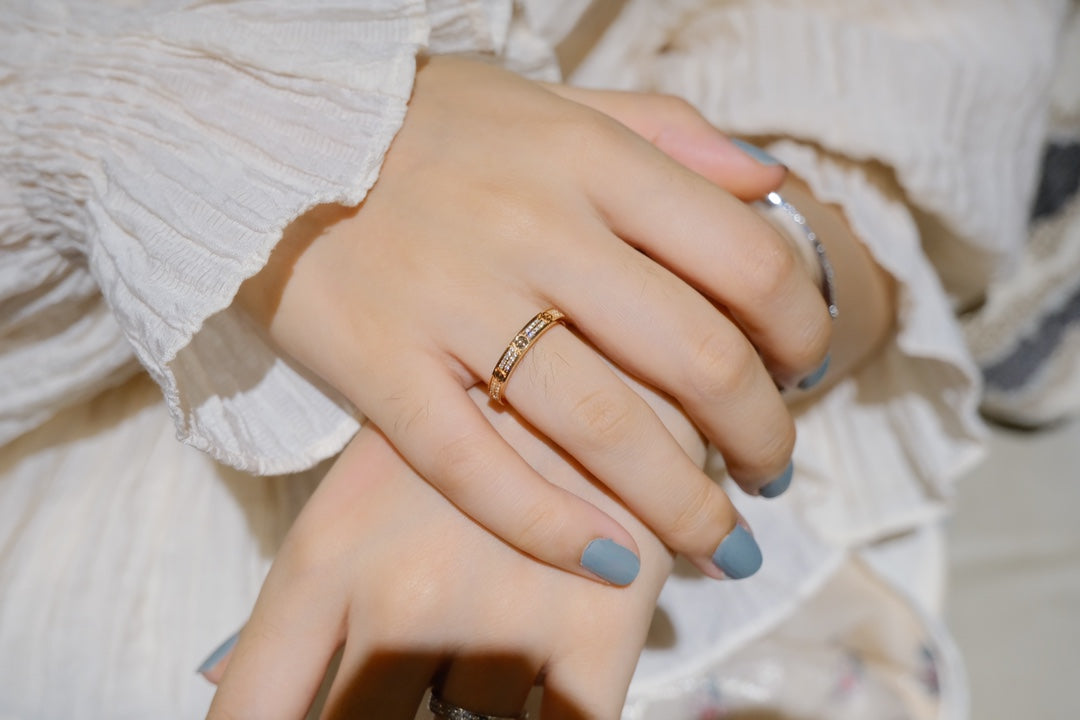[LumiVibe]LOVE RING 2.65MM DIAMOND