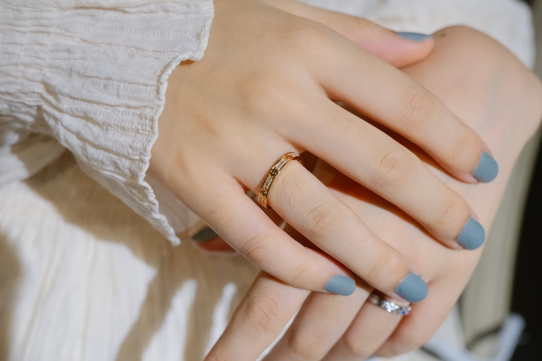 [LumiVibe]LOVE RING 2.65MM DIAMOND