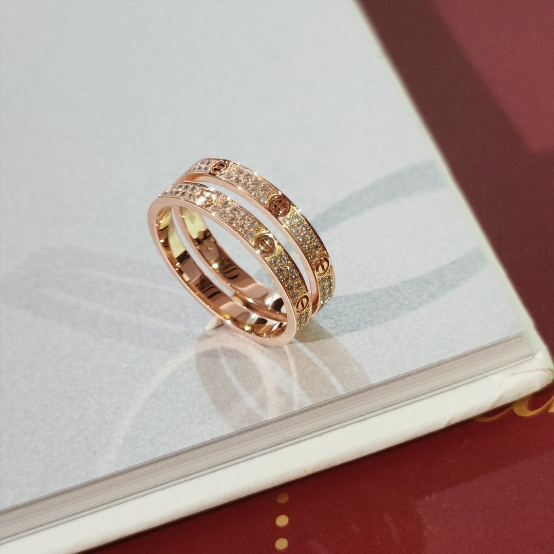 [LumiVibe]LOVE RING 2.65MM DIAMOND