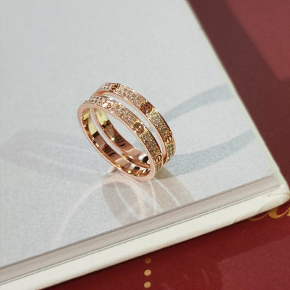[LumiVibe]LOVE RING 2.65MM DIAMOND