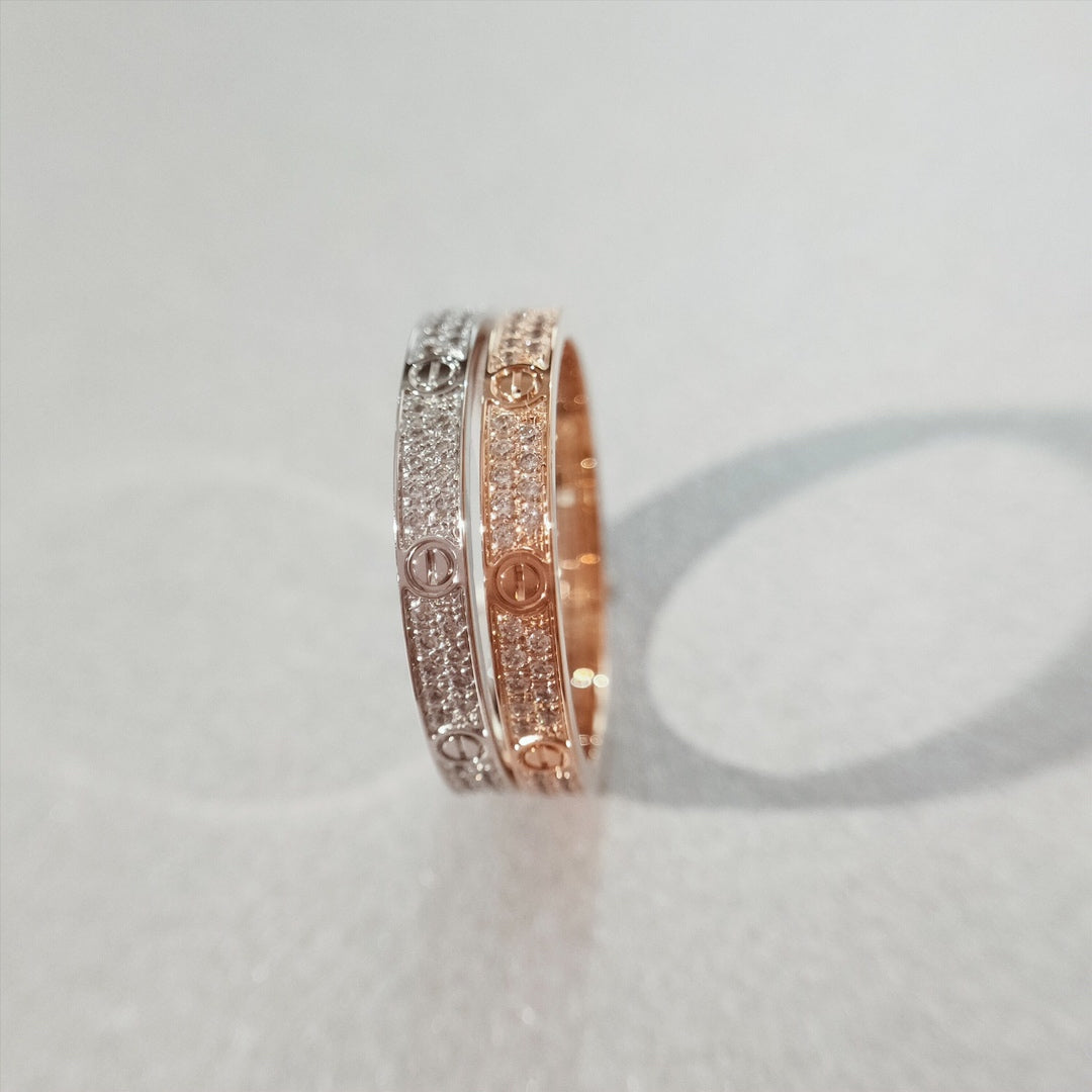 [LumiVibe]LOVE RING 2.65MM DIAMOND