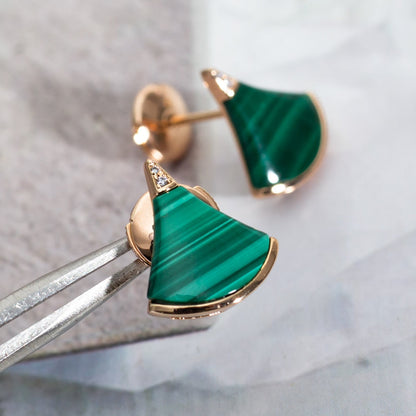 [LumiVibe]DIVAS DREAM EARRINGS PINK GOLD