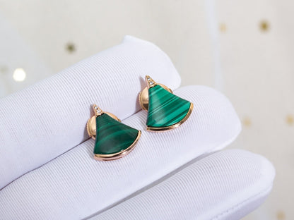 [LumiVibe]DIVAS DREAM EARRINGS PINK GOLD