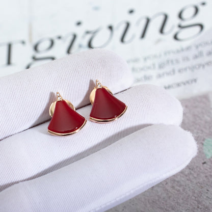 [LumiVibe]DIVAS DREAM EARRINGS PINK GOLD
